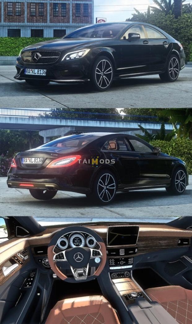 ETS2 - Mercedes-Benz C218 CLS-Class V2.2 (1.43.x)