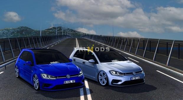 ETS2 - Volkswagen Golf R Line 7.5 2018 V1.0 (1.43.x)