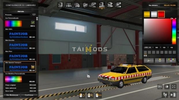 ETS2 - Volkswagen Parati V1.1 (1.43.x)