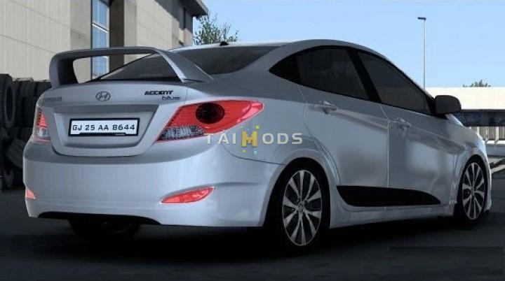 ETS2 - Hyundai Accent RB 2011 V6.1 (1.41.x)