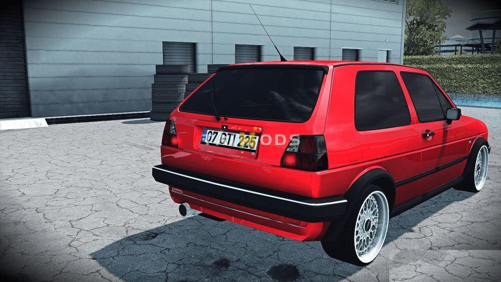 ETS2 - Volkswagen Golf GTI MK2 V1.0 (1.37.x)
