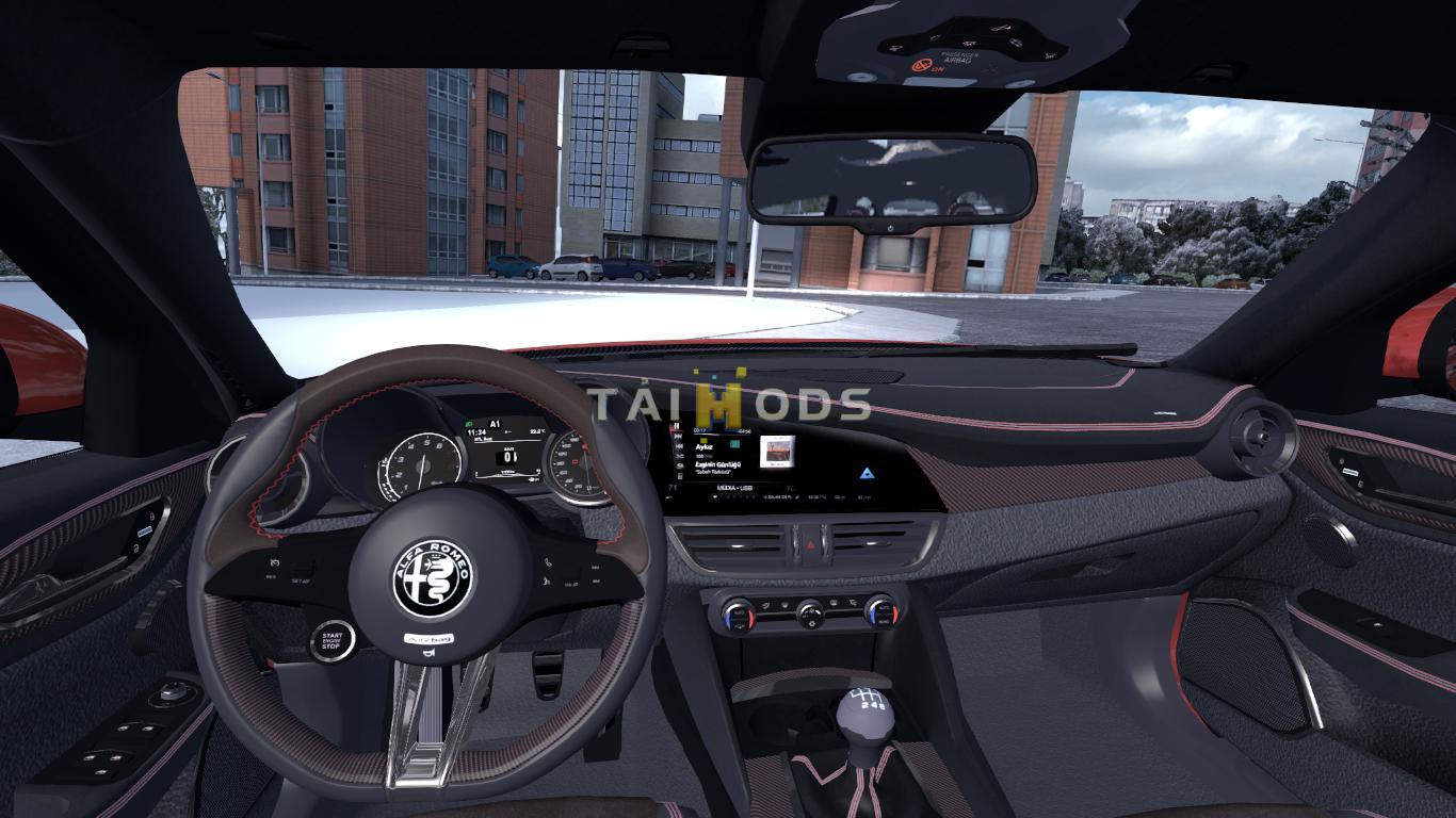 ETS2 - Alfa Romeo Giulia V1R50 (1.39.x)