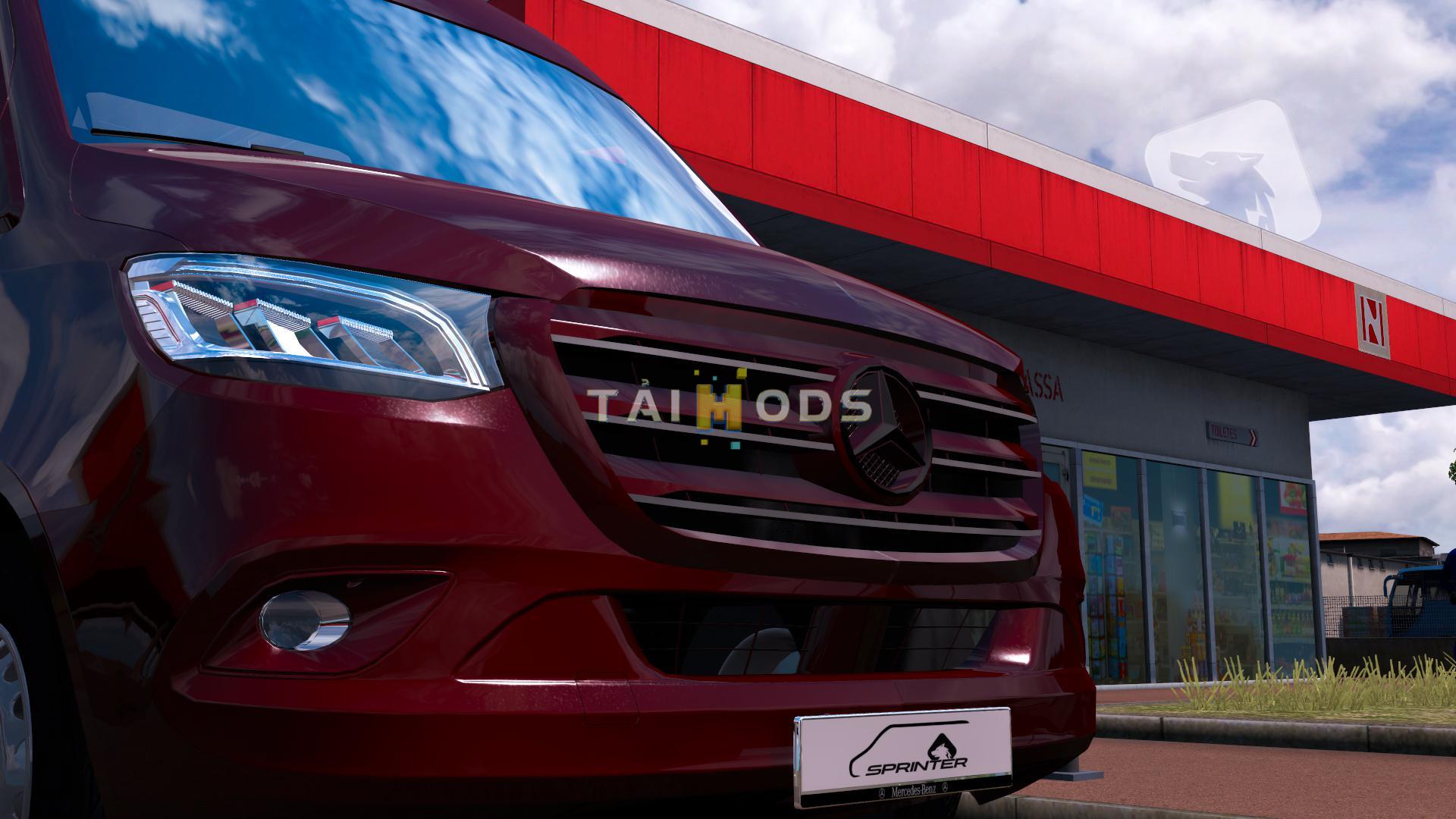 ETS2 - Mercedes Sprinter 2019 Beta V0.3 (1.36.x)