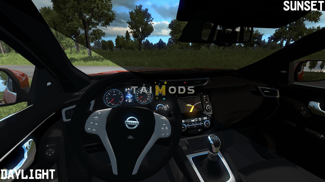 ETS2 - Nissan Qashqai 2016 V2.0 (1.36.x)