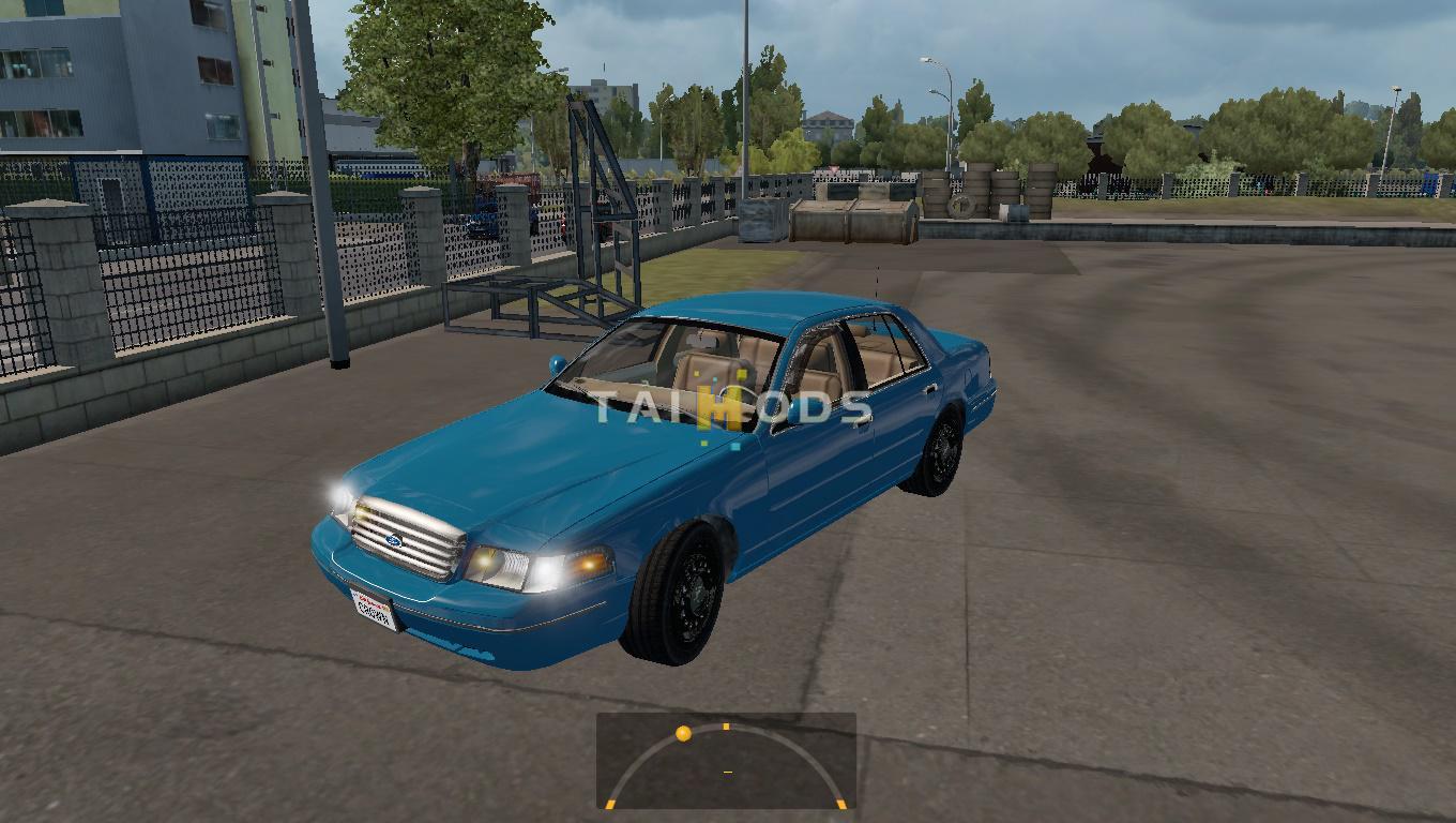 ETS2 - Ford Crown Victoria V1.1 (1.36.x)