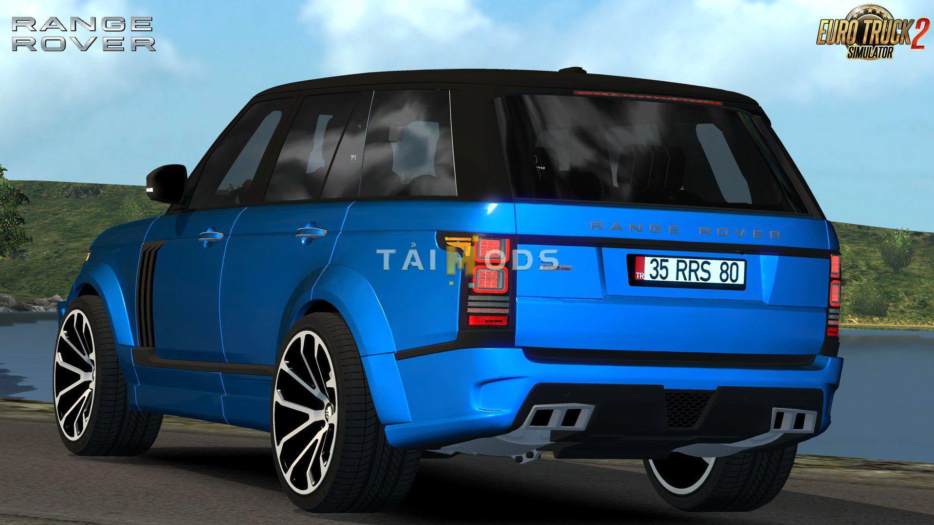 ETS2 - Range Rover Startech 2018 + Interior V2.1 (1.36.x)