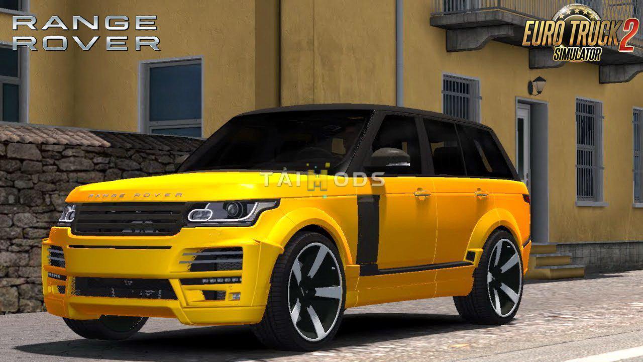 ETS2 - Range Rover Startech 2018 + Interior V2.1 (1.36.x)