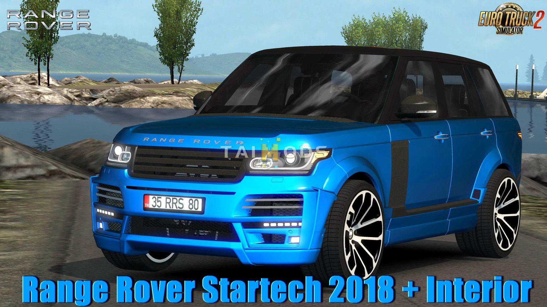 ETS2 - Range Rover Startech 2018 + Interior V2.1 (1.36.x)