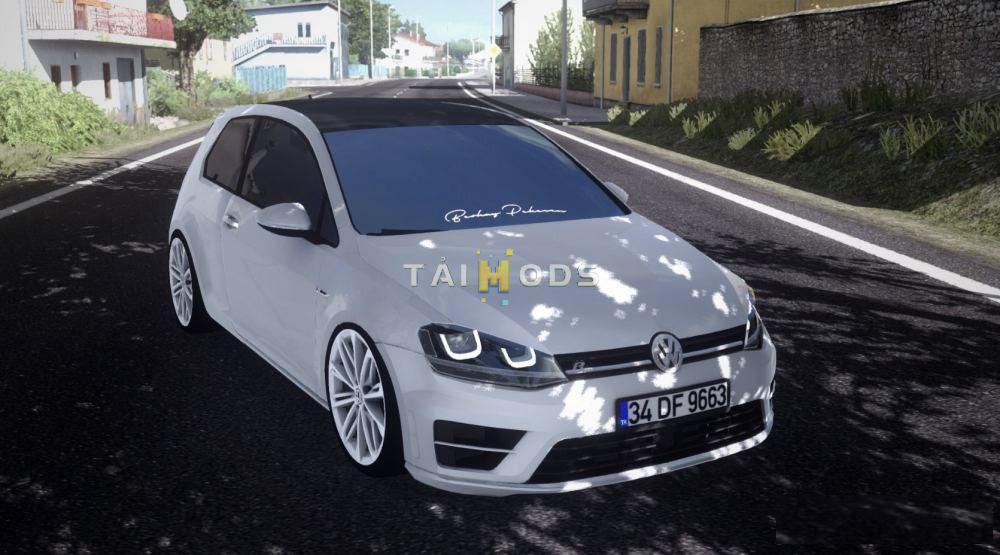 ETS2 - Volkswagen Golf 7 R Line Car Mod (1.35.x)