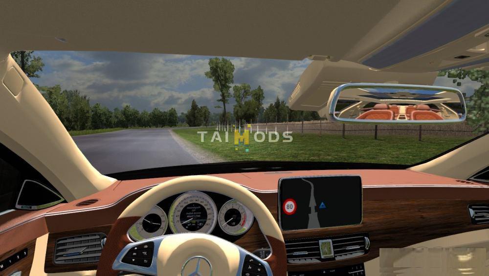 ETS2 - Mercedes-Benz CLS 350d 4Matic 2017 V1.0 (1.35.X)