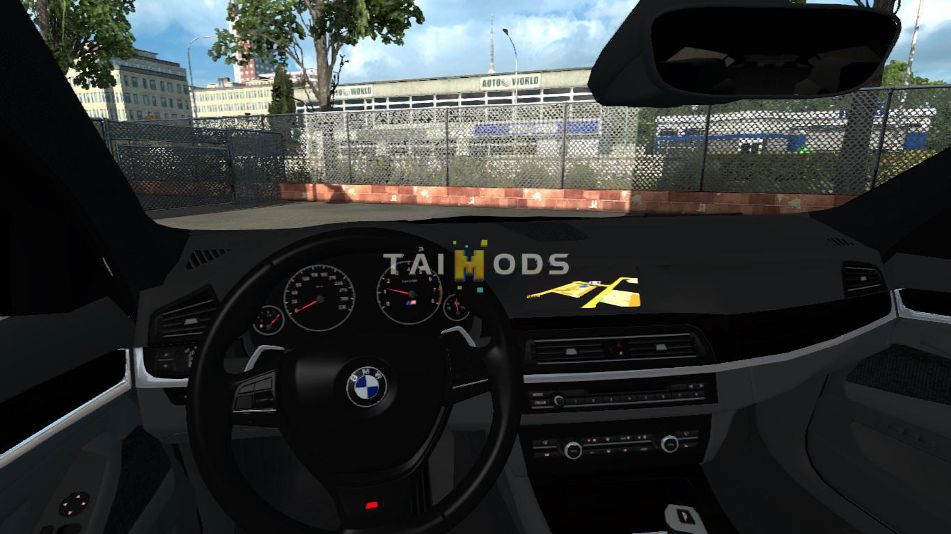 ETS2 - BMW M5 F10 Sedan Car Mod (1.35.x)
