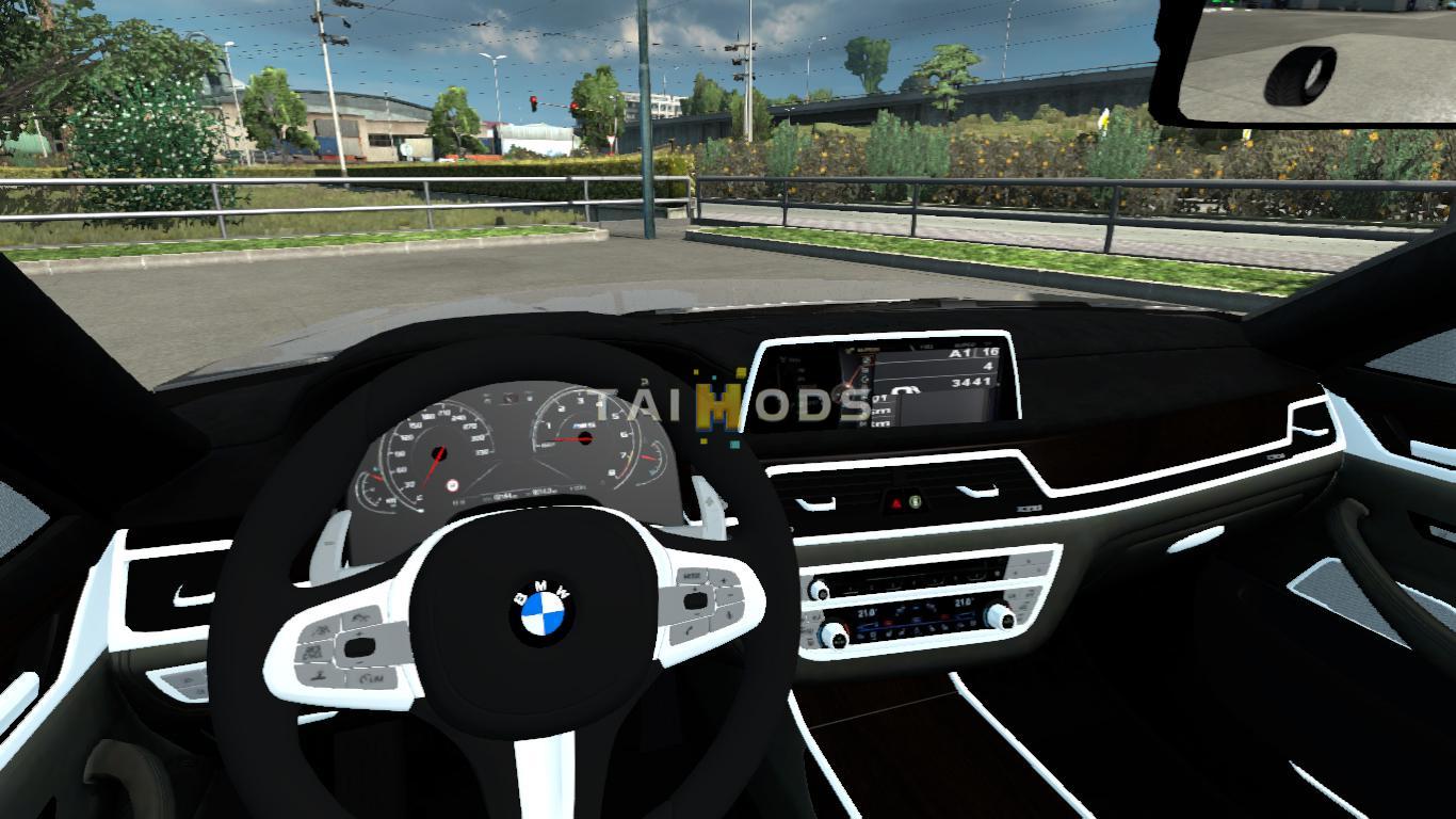 ETS2 - BMW M5 F90 Car Mod V1.1 (1.35.x)