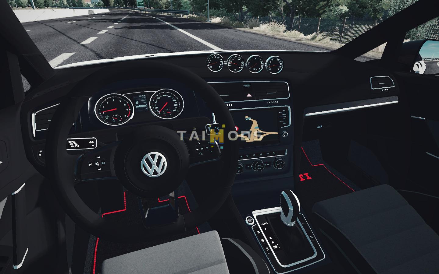 ETS2 - Volkswagen Golf 7 GTI Car Mod (1.35.X)