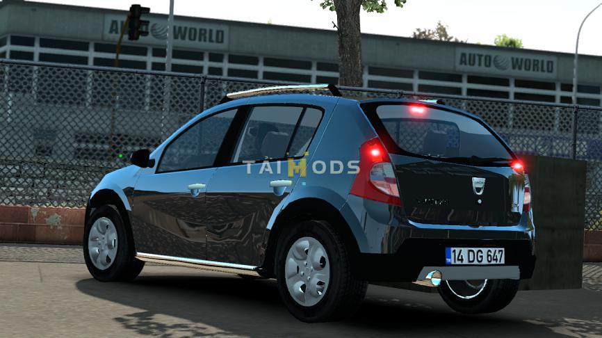 ETS2 - Dacia Sandero V1R11 Car Mod (1.35.X)