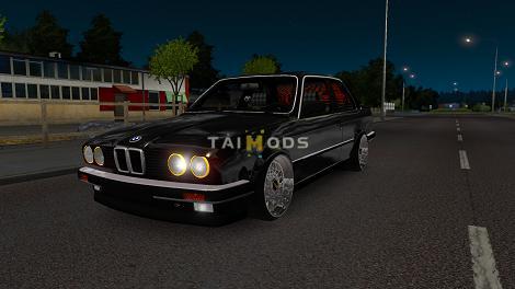 ETS2 - BMW 320i E30 Car Mod V3.0 (1.35.X)