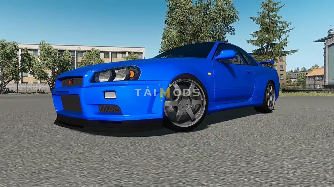 ETS2 - Nissan Skyline GT-R R34 V-Spec II V1.0 (1.35.X)