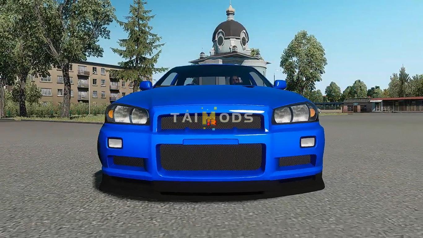 ETS2 - Nissan Skyline GT-R R34 V-Spec II V1.0 (1.35.X)