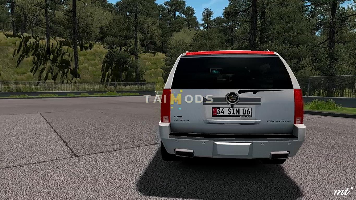 ETS2 - Cadillac Escalade ESV Platinium 2012 V1.0 (1.35.X)