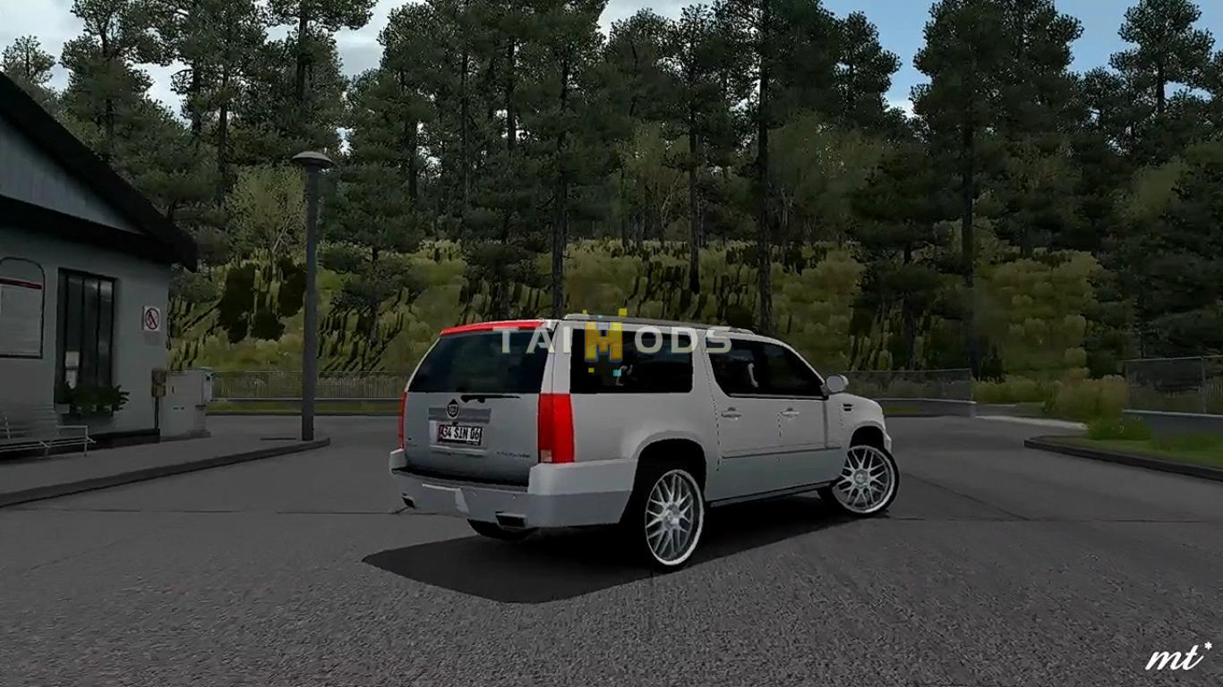 ETS2 - Cadillac Escalade ESV Platinium 2012 V1.0 (1.35.X)