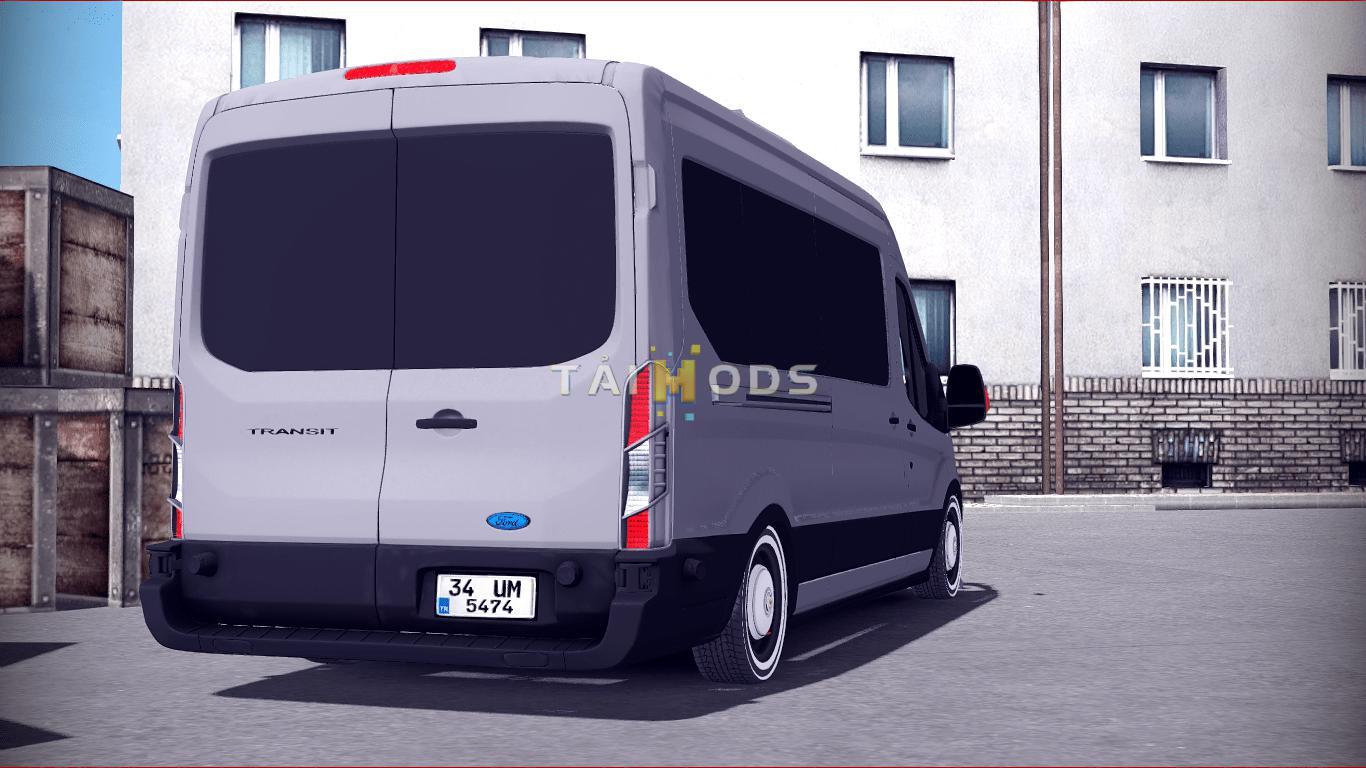 ETS2 - Ford Transit Animated (1.35.X)