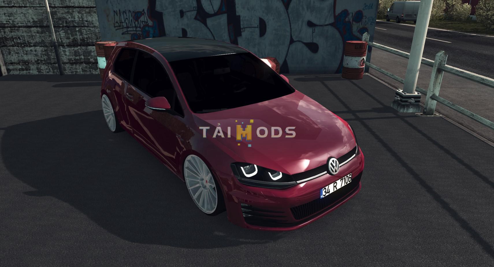 ETS2 - Volkswagen Golf 7 V2 (1.35.X)