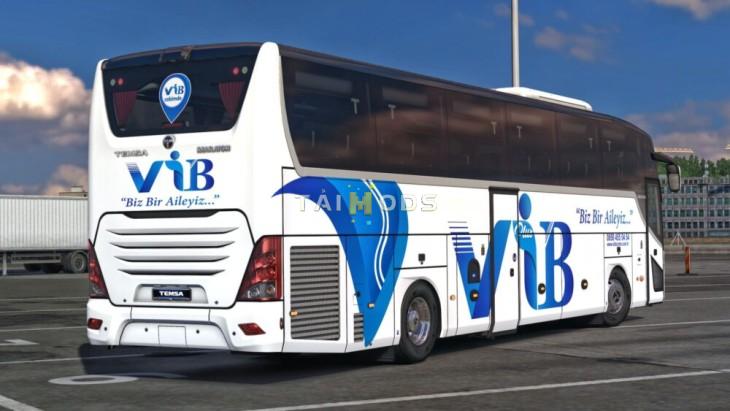MOD ETS2 – Xe Khách ETS2 - Temsa Maraton – Vib Turizm Bus V1.56 (1.56.x)