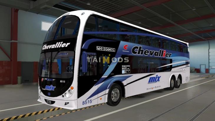 MOD ETS2 – Xe Khách ETS2 - Metalsur Starbus 2 Multichassis V1.9 (1.56.x)