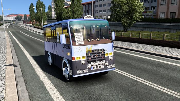 MOD ETS2 – Xe Khách ETS2 – Magirus M2000 V1.55 (1.55.x)