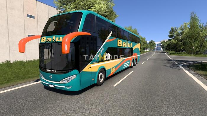 MOD ETS2 – Xe Khách ETS2 - Niccolo New Isidro 3 V2.0 (1.54.x)