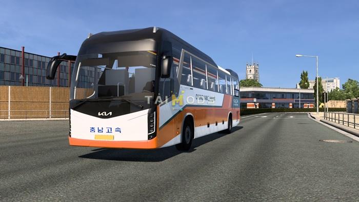MOD ETS2 – Xe Khách ETS2 - Kia Granbird Silkroad 2022 V1.54 (1.54.x)