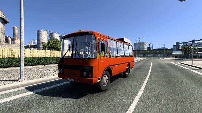 MOD ETS2 – Xe Khách ETS2 - Paz 3205 Bus V1.53 (1.53.x)