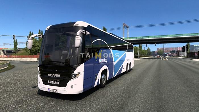 MOD ETS2 – Xe Khách ETS2 - Scania Touring R30 V1.53 (1.53.x)