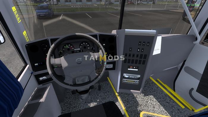 MOD ETS2 – Xe Khách ETS2 - Comil Campione Volvo 3.45 6x2 15 Metros V1.0 (1.53.x)