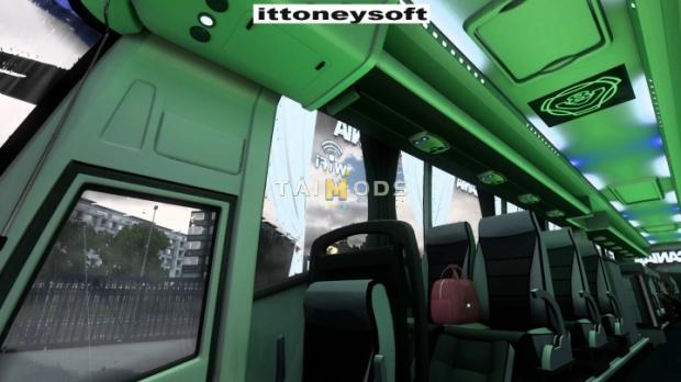 MOD ETS2 – Xe Khách ETS2 - Scania Touring Euro Line Professional Bus Skin with Bus Mods (1.50.x)