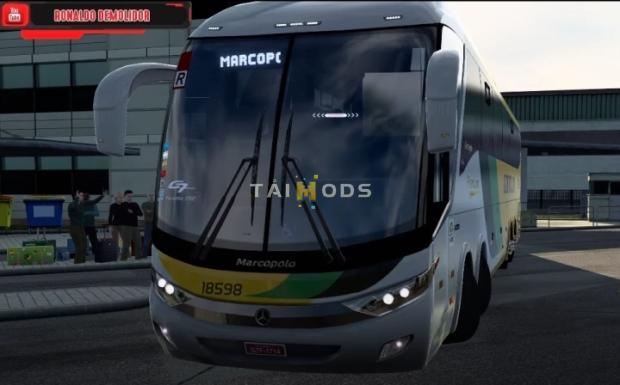 MOD ETS2 – Xe Khách ETS2 - Marcopolo G7 8x2 e 8x4 Mercedes-Benz Classic (1.49.x)