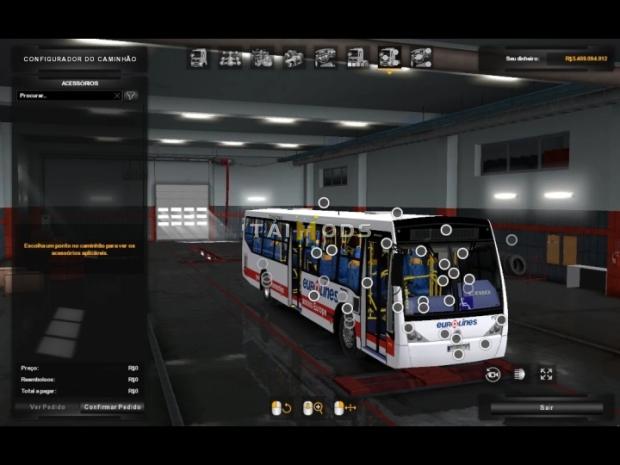 MOD ETS2 – Xe Khách ETS2 - Caio Millennium 2 PBC (1.44.x)