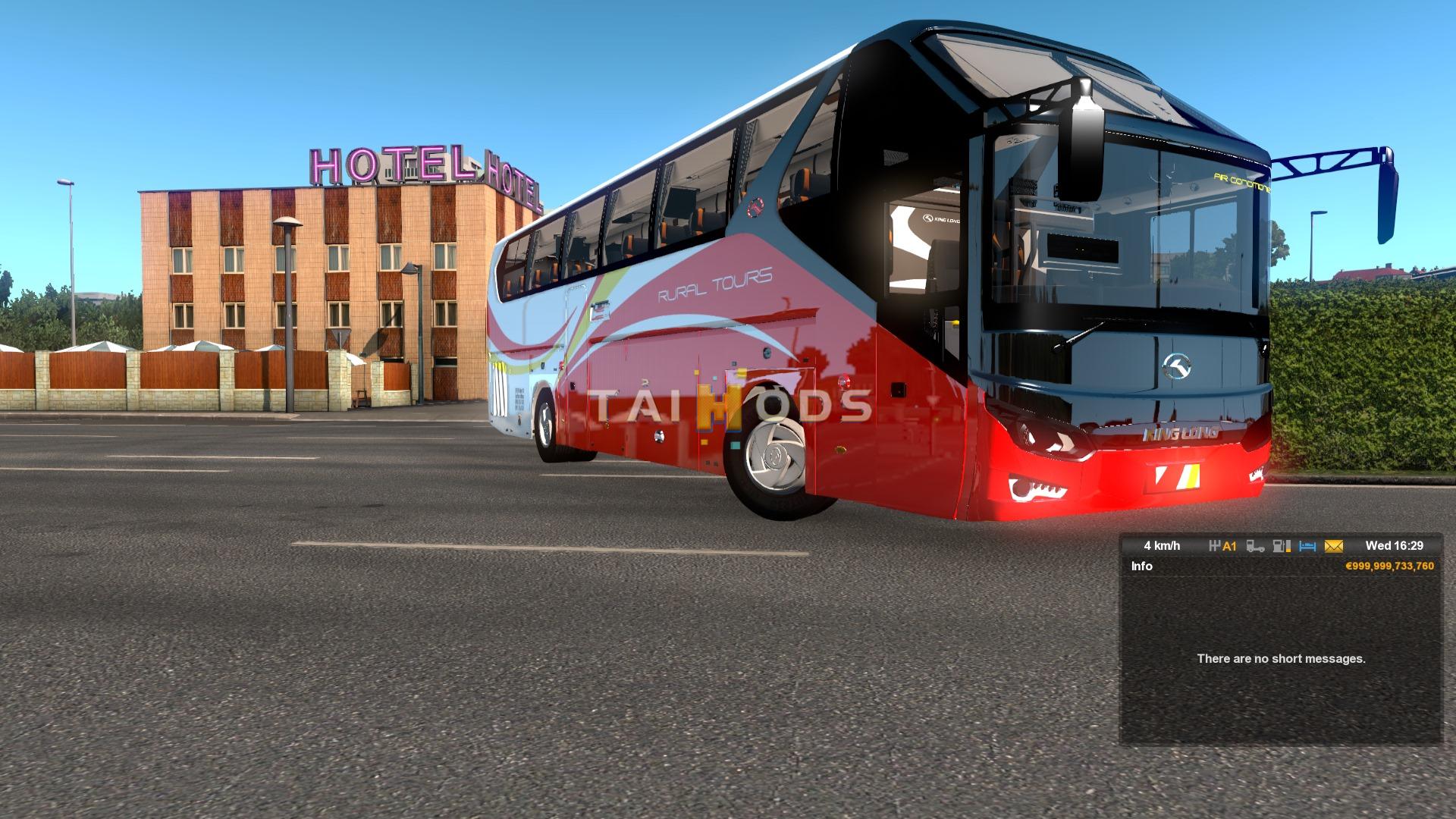 MOD ETS2 – Xe Khách ETS2 - King Long XMQ6129Y (1.43.x)