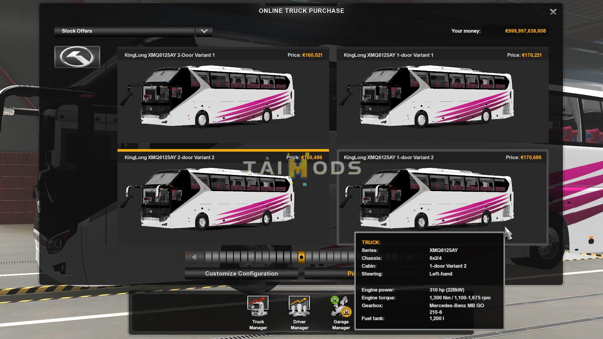 ETS2 - King Long XMQ6129Y (1.43.x)