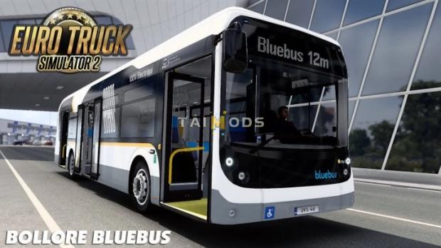 MOD ETS2 – Xe Khách ETS2 - Bollore Bluebus SE V1.0.9.43 (1.43.x)