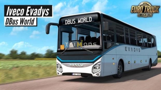 MOD ETS2 – Xe Khách ETS2 - Iveco Evadys Line 13M V1.0.14.43 (1.43.x)
