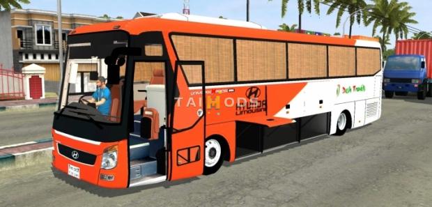 MOD ETS2 – Xe Khách ETS2 - Hyundai Universe Express Noble For Bussid V1.0 (1.43.x)