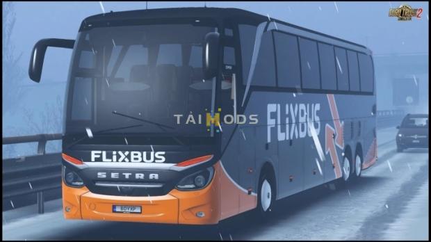 MOD ETS2 – Xe Khách ETS2 - Setra 517 HDH TopClass 2022 (1.43.x)