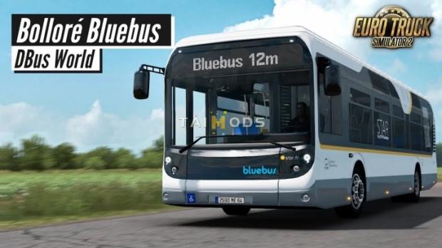 MOD ETS2 – Xe Khách ETS2 - Bollore Bluebus SE V1.0.7 (1.43.x)