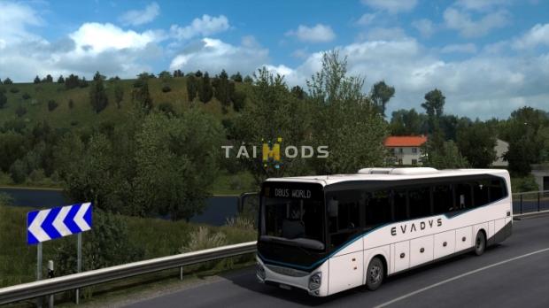 MOD ETS2 – Xe Khách ETS2 - Iveco Evadys Line 13M V1.0.9.41 (1.41.x)