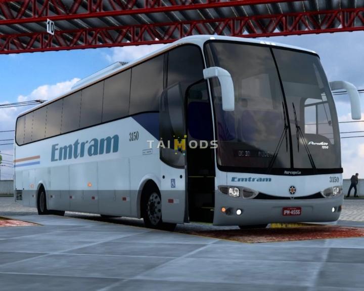 MOD ETS2 – Xe Khách ETS2 - Marcopolo Paradiso 1200 G6 4x2 (1.41.x)