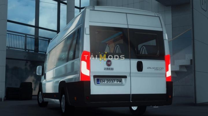 MOD ETS2 – Xe Khách ETS2 - Fiat Ducato (1.41.x)
