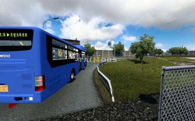 MOD ETS2 – Xe Khách ETS2 - Daewoo BS110CN V3.0 (1.41.x)
