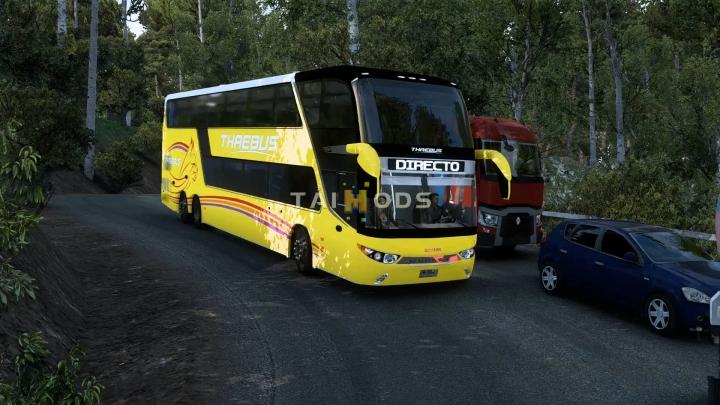 MOD ETS2 – Xe Khách ETS2 - Modasa Zeus 3 6x2 Bus Mod (1.41.x)