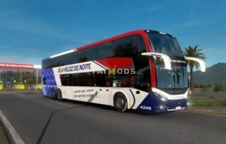 MOD ETS2 – Xe Khách ETS2 - Metalsur Starbus 3 Multichassis (1.41.x)