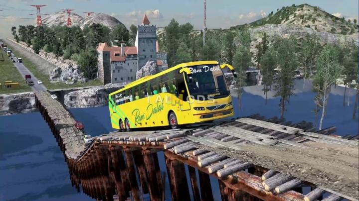 ETS2 - Indian Volvo B11r Free Release V1.0 (1.38.x)